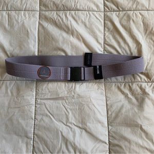 Lavender Arcade snap belt with Wild patch